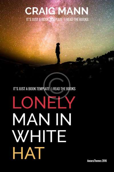 Lonely Man in White Hat